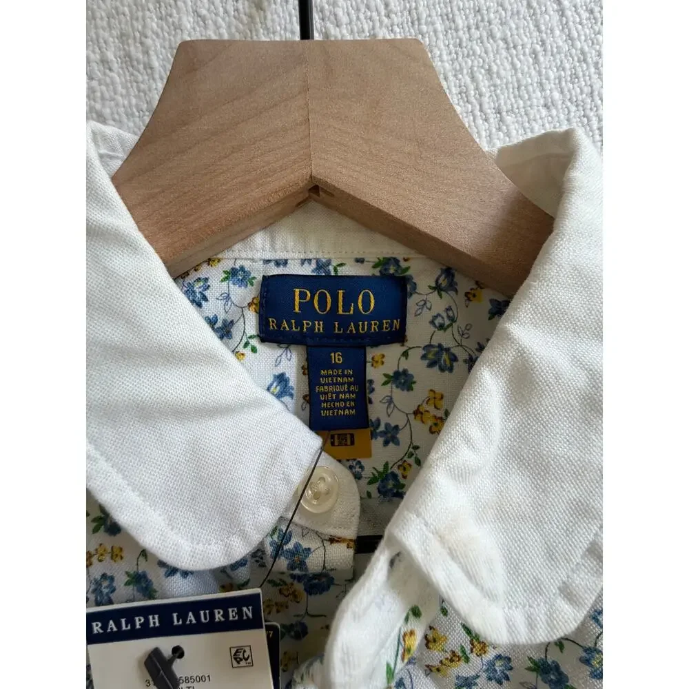Ralph Lauren NEW Girls Polo Dress, Size 16